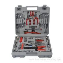 89Pcs Metric&Inch 1/4"&3/8" Socket Wrench Tool Set